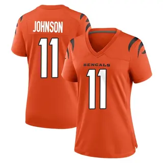 Cincinnati Bengals Women's Josh Johnson Game Jersey - Orange