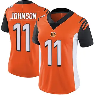 Cincinnati Bengals Women's Josh Johnson Limited Vapor Untouchable Jersey - Orange
