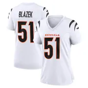 Cincinnati Bengals Women's Justin Blazek Game Jersey - White