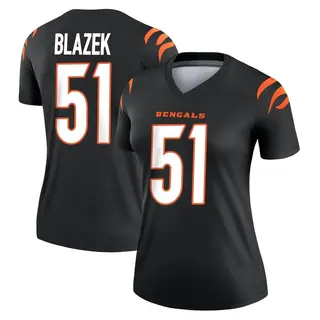 Cincinnati Bengals Women's Justin Blazek Legend Jersey - Black
