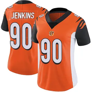 Cincinnati Bengals Women's Kris Jenkins Jr. Limited Vapor Untouchable Jersey - Orange