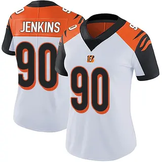 Cincinnati Bengals Women's Kris Jenkins Jr. Limited Vapor Untouchable Jersey - White