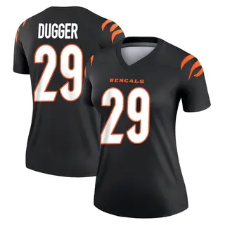 Cincinnati Bengals Women's Kyle Dugger Legend Jersey - Black