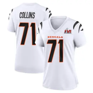 Cincinnati Bengals Women's La'el Collins Game Super Bowl LVI Bound Jersey - White