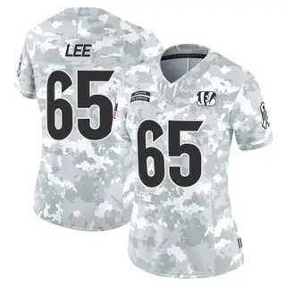 Cincinnati Bengals Women's Matt Lee Limited 2024 Salute to Service Jersey - Arctic Camo