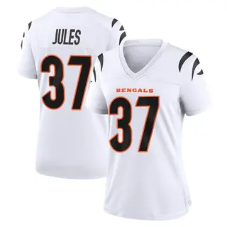 Cincinnati Bengals Women's PJ Jules Game Jersey - White