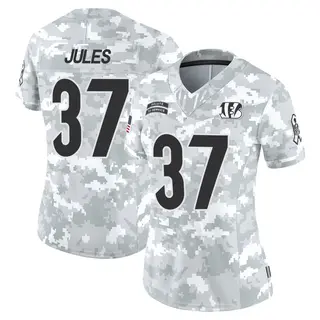 Cincinnati Bengals Women's PJ Jules Limited 2024 Salute to Service Jersey - Arctic Camo
