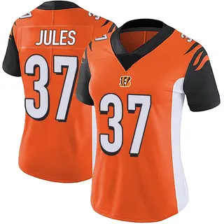 Cincinnati Bengals Women's PJ Jules Limited Vapor Untouchable Jersey - Orange