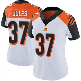 Cincinnati Bengals Women's PJ Jules Limited Vapor Untouchable Jersey - White