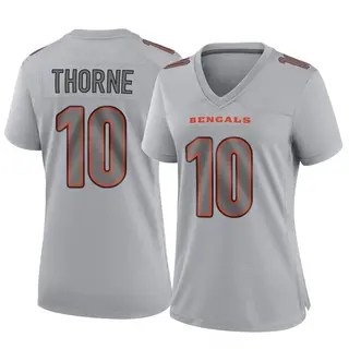 Cincinnati Bengals Women's Payton Thorne Game Atmosphere Fashion Jersey - Gray