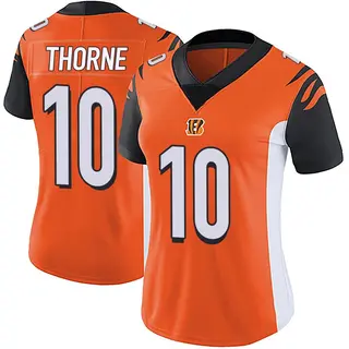Cincinnati Bengals Women's Payton Thorne Limited Vapor Untouchable Jersey - Orange