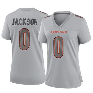 Cincinnati Bengals Women's Raymond Jackson Game Atmosphere Fashion Jersey - Gray