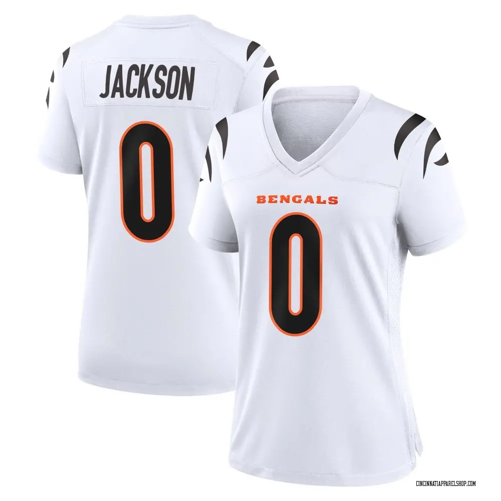 Cincinnati Bengals Women's Raymond Jackson Game Jersey - White