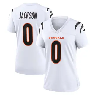 Cincinnati Bengals Women's Raymond Jackson Game Jersey - White