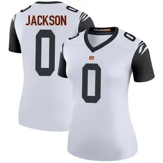 Cincinnati Bengals Women's Raymond Jackson Legend Color Rush Jersey - White