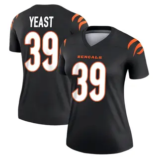 Cincinnati Bengals Women's Russ Yeast Legend Jersey - Black