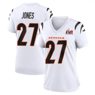 Cincinnati Bengals Women's Shermari Jones Game Super Bowl LVI Bound Jersey - White