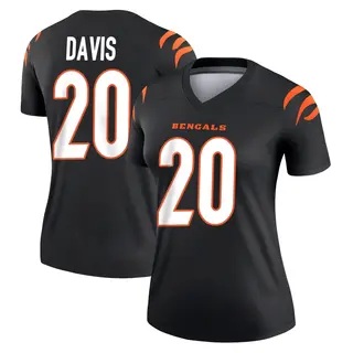 Cincinnati Bengals Women's Tacario Davis Legend Jersey - Black