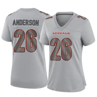 Cincinnati Bengals Women's Tycen Anderson Game Atmosphere Fashion Jersey - Gray