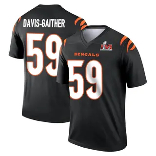 Cincinnati Bengals Youth Akeem Davis-Gaither Legend Super Bowl LVI Bound Jersey - Black