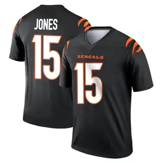 Cincinnati Bengals Youth Charlie Jones Legend Jersey - Black