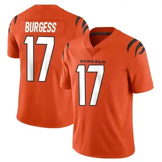 Cincinnati Bengals Youth Cole Burgess Limited Vapor Untouchable Jersey - Orange