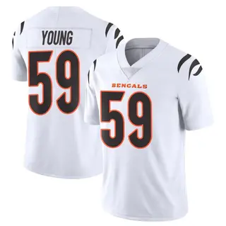 Cincinnati Bengals Youth Craig Young Limited Vapor Untouchable Jersey - White