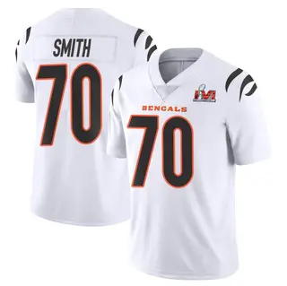 Cincinnati Bengals Youth D'Ante Smith Limited Vapor Untouchable Super Bowl LVI Bound Jersey - White