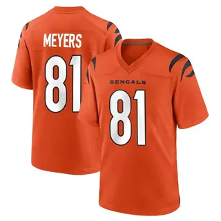 Cincinnati Bengals Youth Dohnte Meyers Game Jersey - Orange