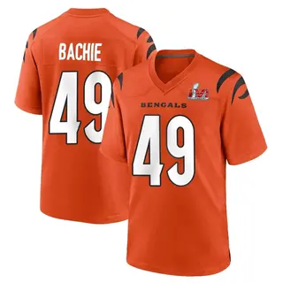 Cincinnati Bengals Youth Joe Bachie Game Super Bowl LVI Bound Jersey - Orange