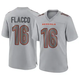 Cincinnati Bengals Youth Joe Flacco Game Atmosphere Fashion Jersey - Gray