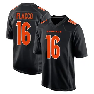 Cincinnati Bengals Youth Joe Flacco Game Fashion Jersey - Black