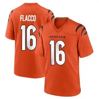 Cincinnati Bengals Youth Joe Flacco Game Jersey - Orange