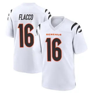 Cincinnati Bengals Youth Joe Flacco Game Jersey - White