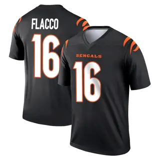 Cincinnati Bengals Youth Joe Flacco Legend Jersey - Black
