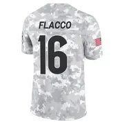 Cincinnati Bengals Youth Joe Flacco Limited 2024 Salute to Service Jersey - Arctic Camo