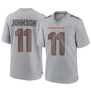 Cincinnati Bengals Youth Josh Johnson Game Atmosphere Fashion Jersey - Gray