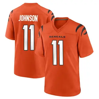 Cincinnati Bengals Youth Josh Johnson Game Jersey - Orange