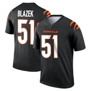 Cincinnati Bengals Youth Justin Blazek Legend Jersey - Black