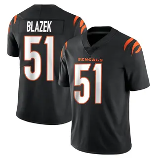 Cincinnati Bengals Youth Justin Blazek Limited Team Color Vapor Untouchable Jersey - Black