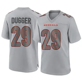 Cincinnati Bengals Youth Kyle Dugger Game Atmosphere Fashion Jersey - Gray