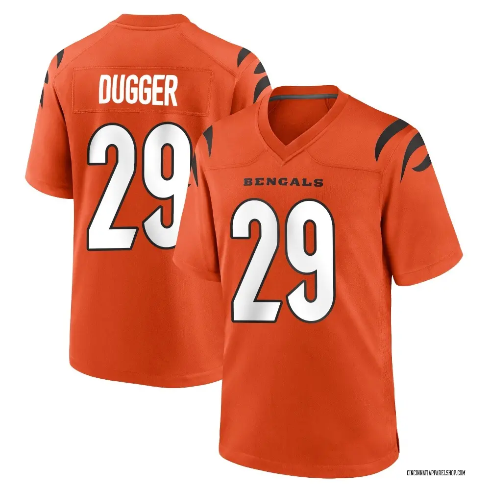 Cincinnati Bengals Youth Kyle Dugger Game Jersey - Orange