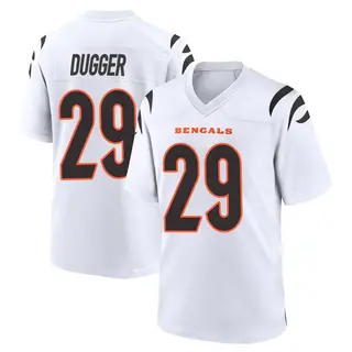 Cincinnati Bengals Youth Kyle Dugger Game Jersey - White