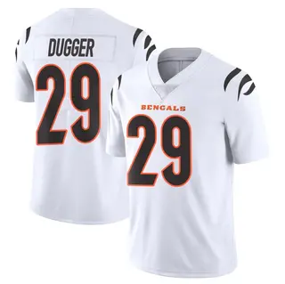 Cincinnati Bengals Youth Kyle Dugger Limited Vapor Untouchable Jersey - White