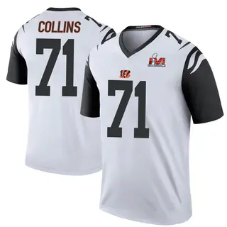 Cincinnati Bengals Youth La'el Collins Legend Color Rush Super Bowl LVI Bound Jersey - White
