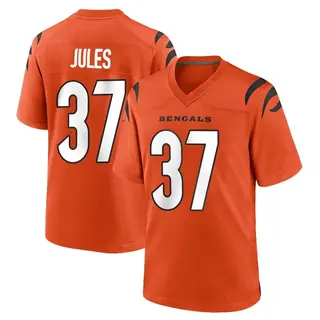 Cincinnati Bengals Youth PJ Jules Game Jersey - Orange