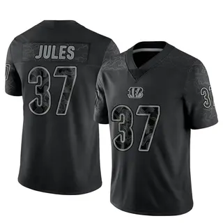 Cincinnati Bengals Youth PJ Jules Limited Reflective Jersey - Black