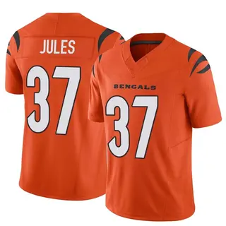 Cincinnati Bengals Youth PJ Jules Limited Vapor F.U.S.E. Jersey - Orange