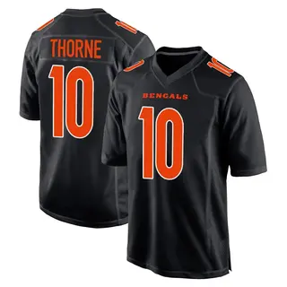 Cincinnati Bengals Youth Payton Thorne Game Fashion Jersey - Black