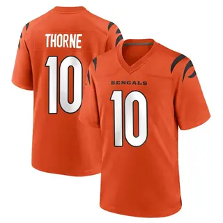 Cincinnati Bengals Youth Payton Thorne Game Jersey - Orange